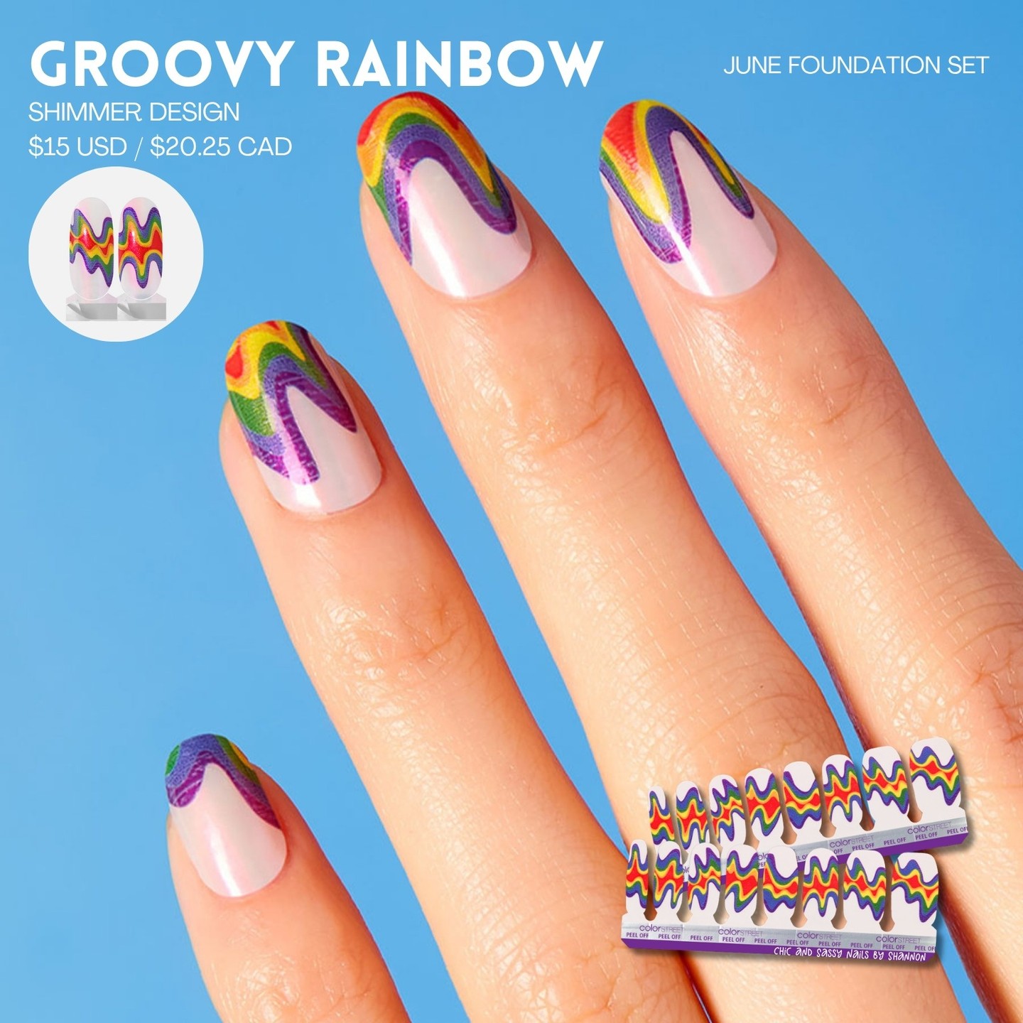 🌈 Color has a way of changing how we feel.

Whether you're drawn to bold shades, bright patterns, or soft neutrals, the colors we choose often say something about our personality.

This month's Awareness Set, Groovy Rainbow, is a cheerful reminder to embrace color, joy, and self-expression.

What's your favorite color to wear?